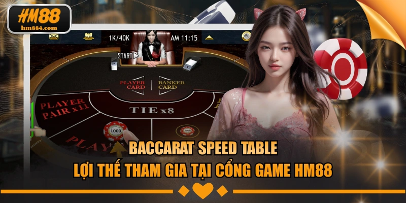 Baccarat Speed Table