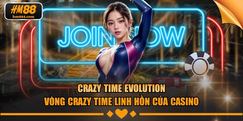 Crazy Time Evolution