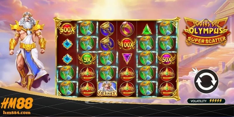 Gates of Olympus Super Scatter - Kỷ nguyên Super Slot