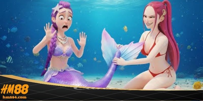 Golden Mermaid Hunter và bức tranh đại dương rực lửa