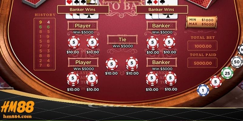 Lựa chọn baccarat online uy tín như thế nào tại HM88?