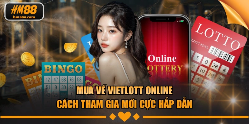 Mua vé vietlott online